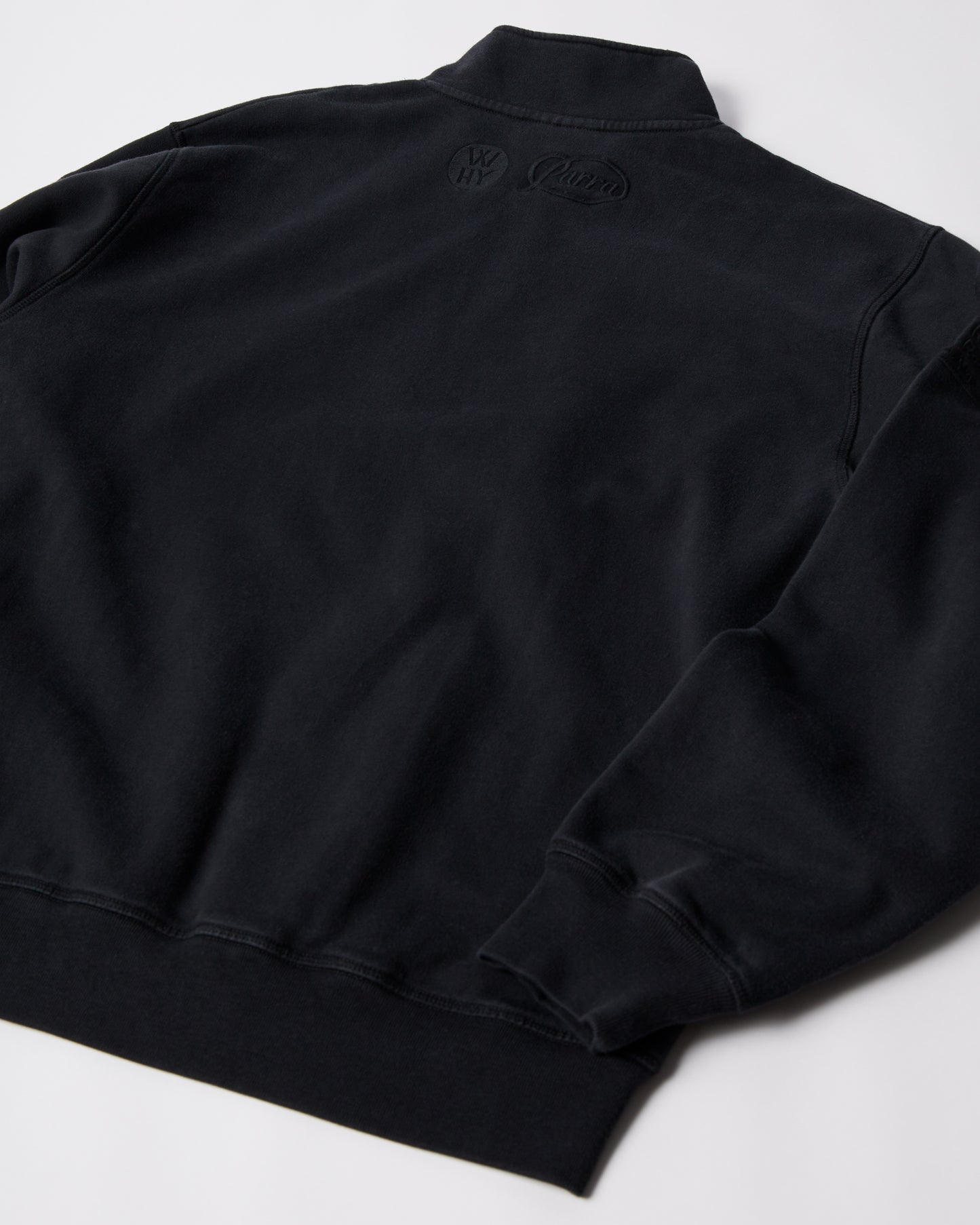 Media training quarter zip pullover - Black