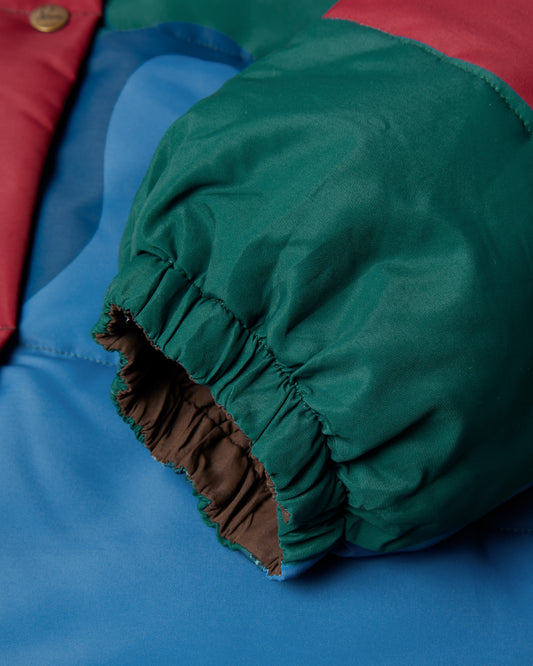 Protect the sun reversible puffer jacket - Brown