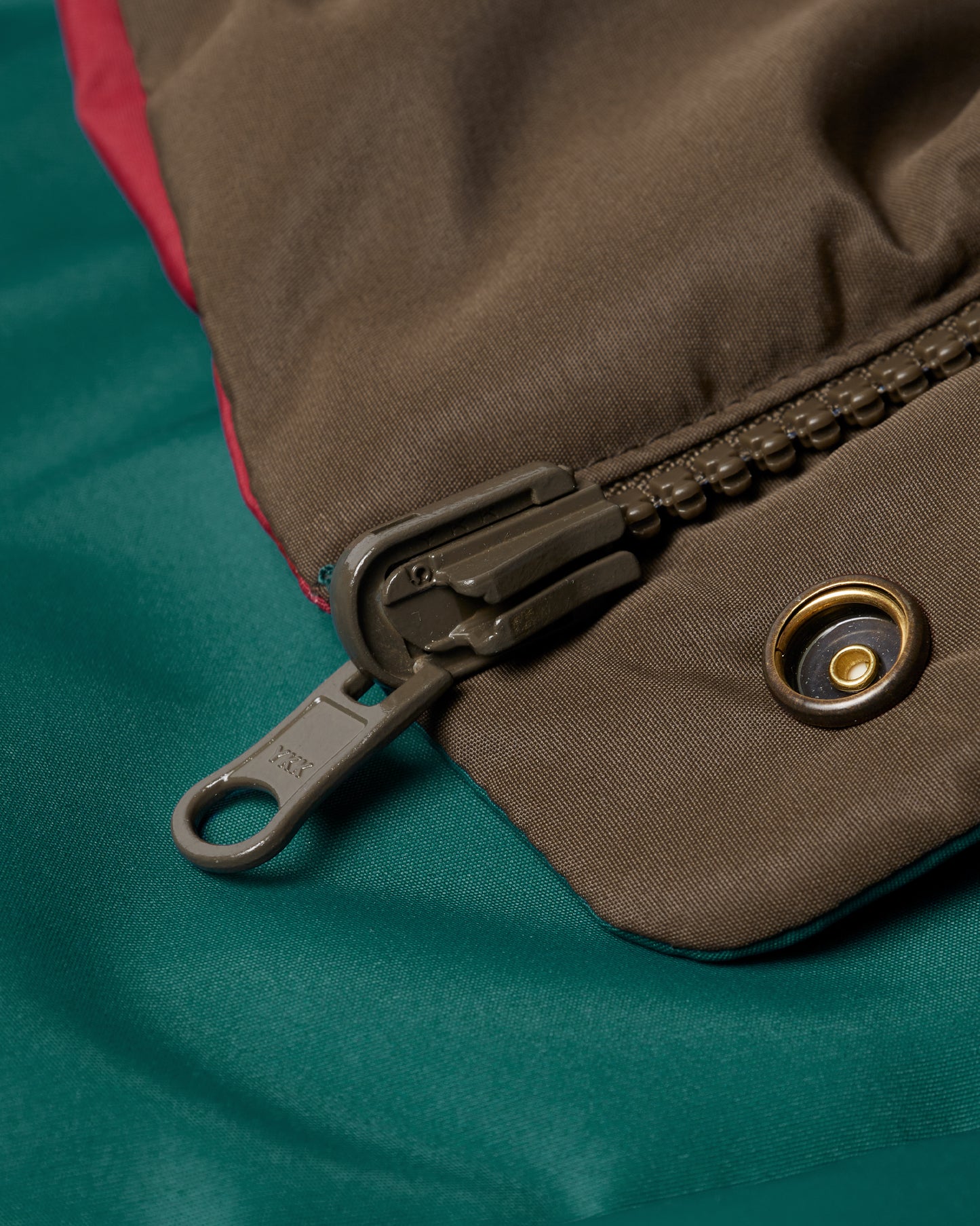 Protect the sun reversible puffer jacket - Brown