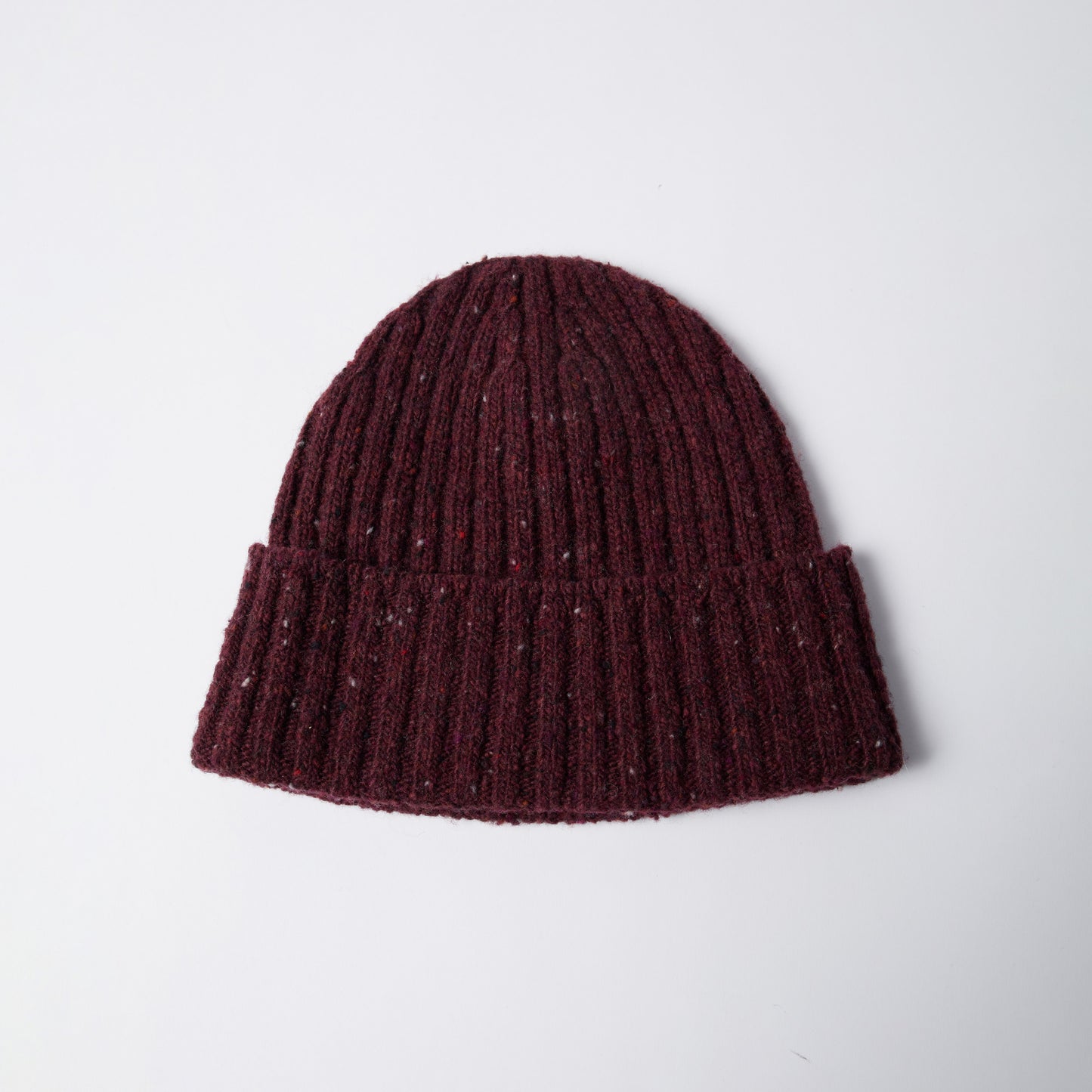 Reversed flag beanie - Dark Burgundy