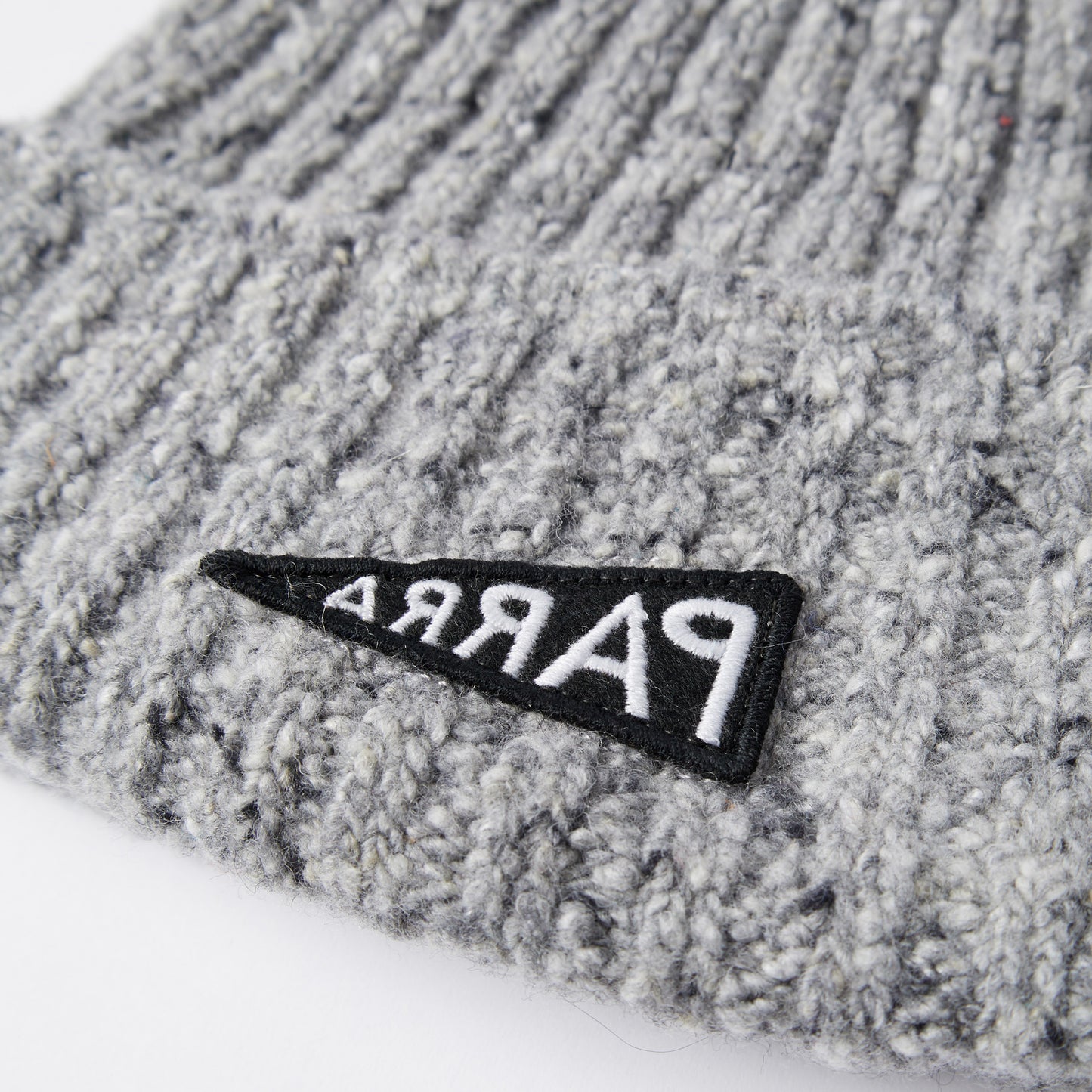 Reversed flag beanie - Grey