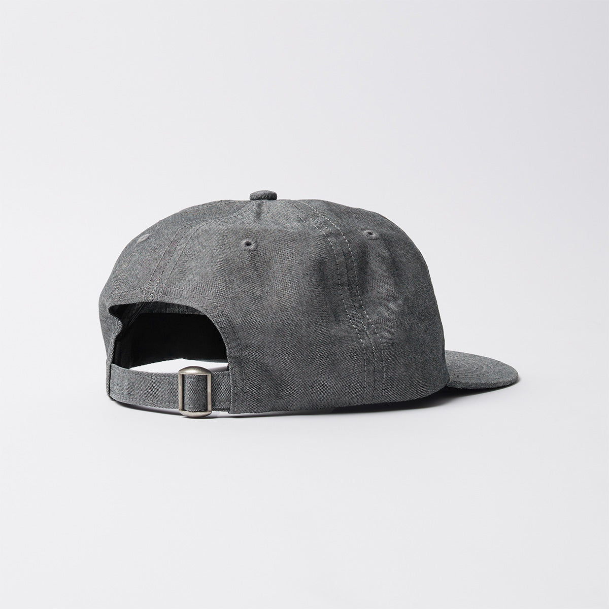 Signature 6 Panel Hat - Black
