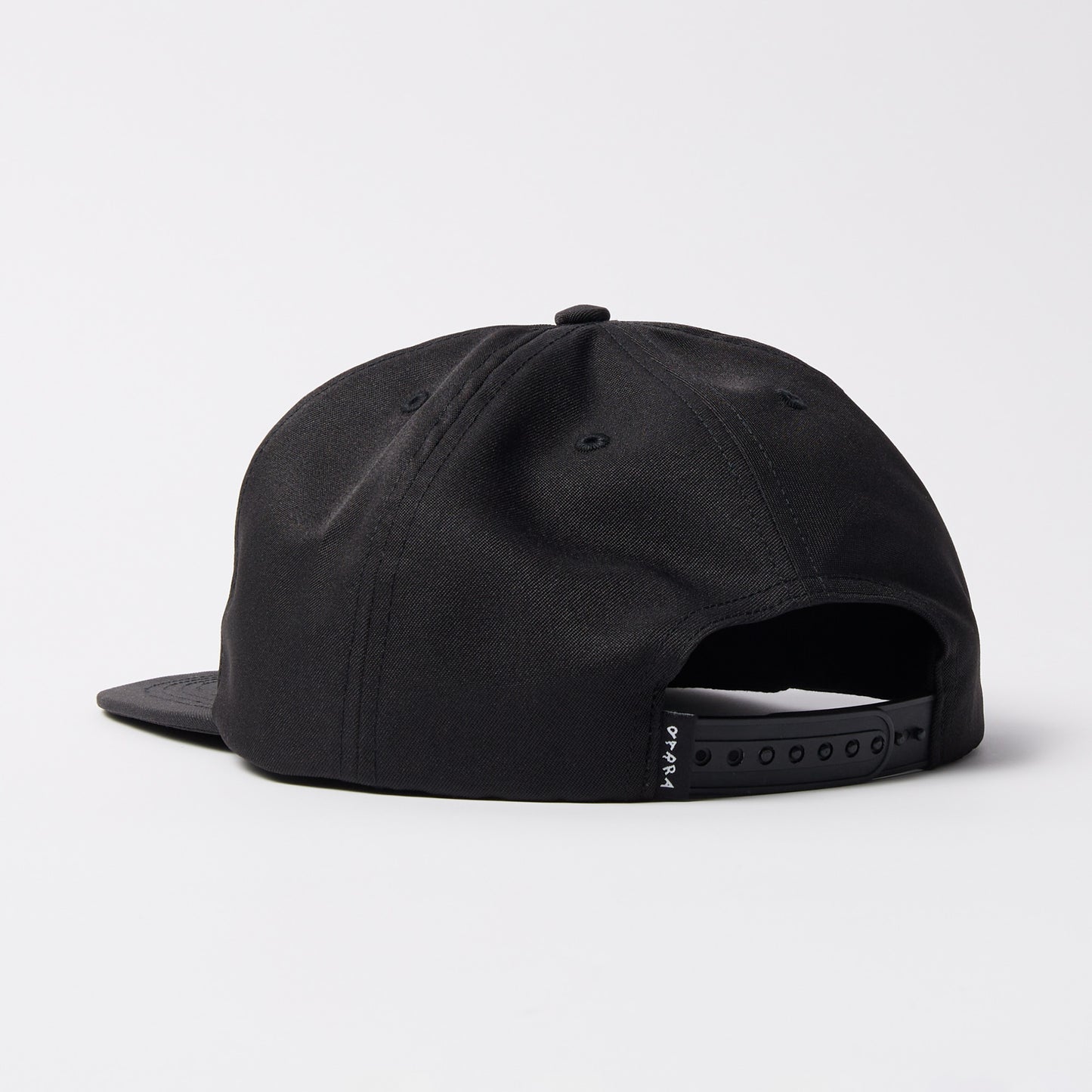 Racing 5 Panel Hat - Black