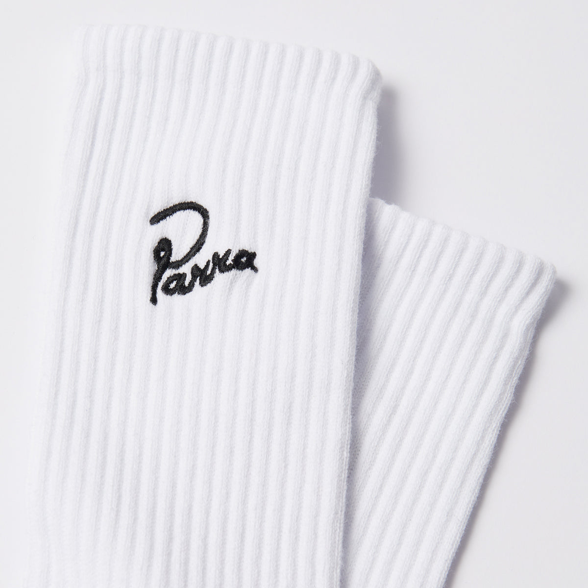 Signature Crew Socks - White