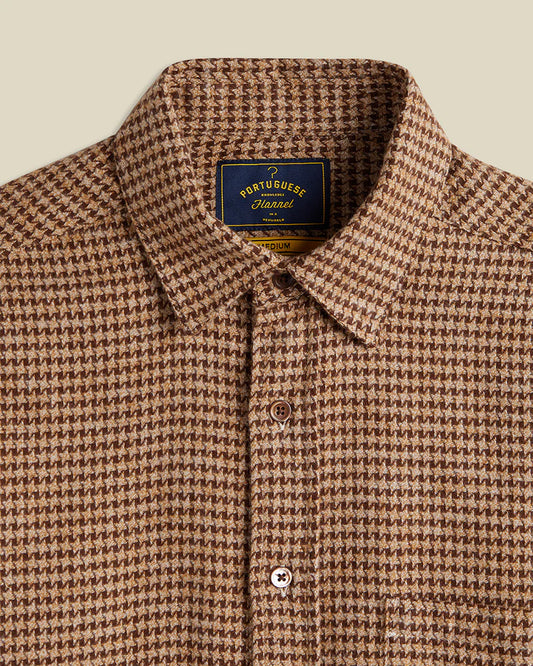 Abstract Pied Poule - Brown