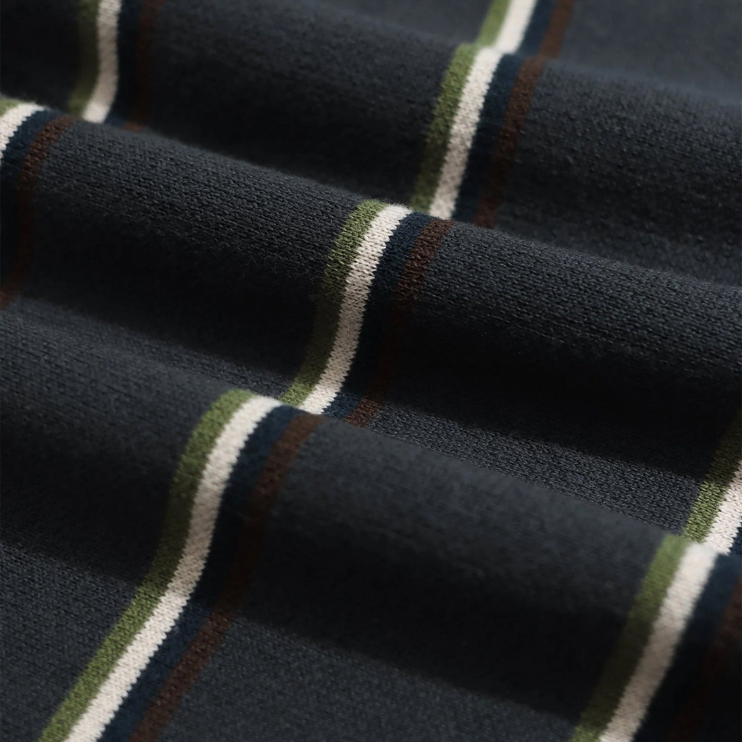 Zigger Cardigan - Grey Stripe