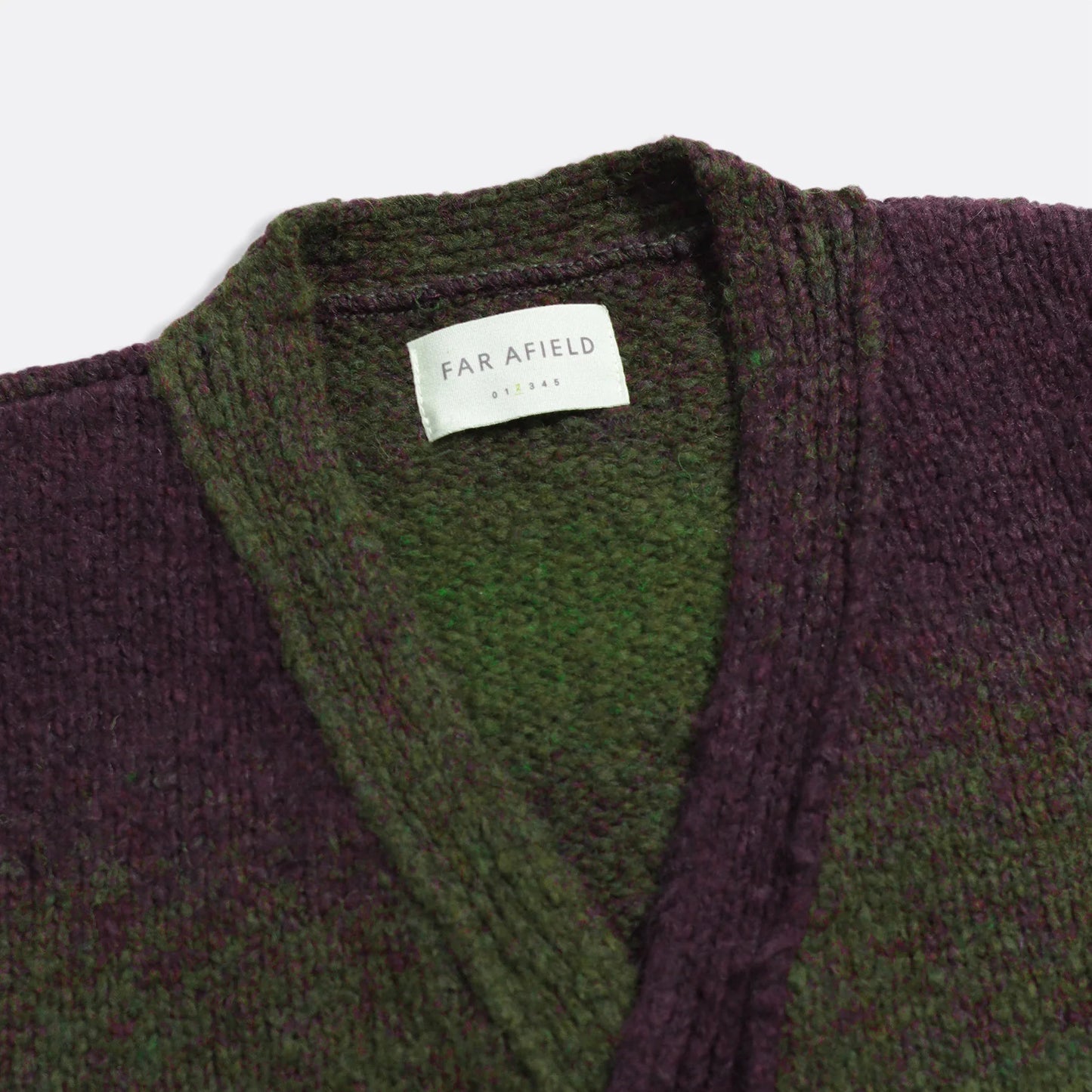 Buckley Cardigan - Purple / Green