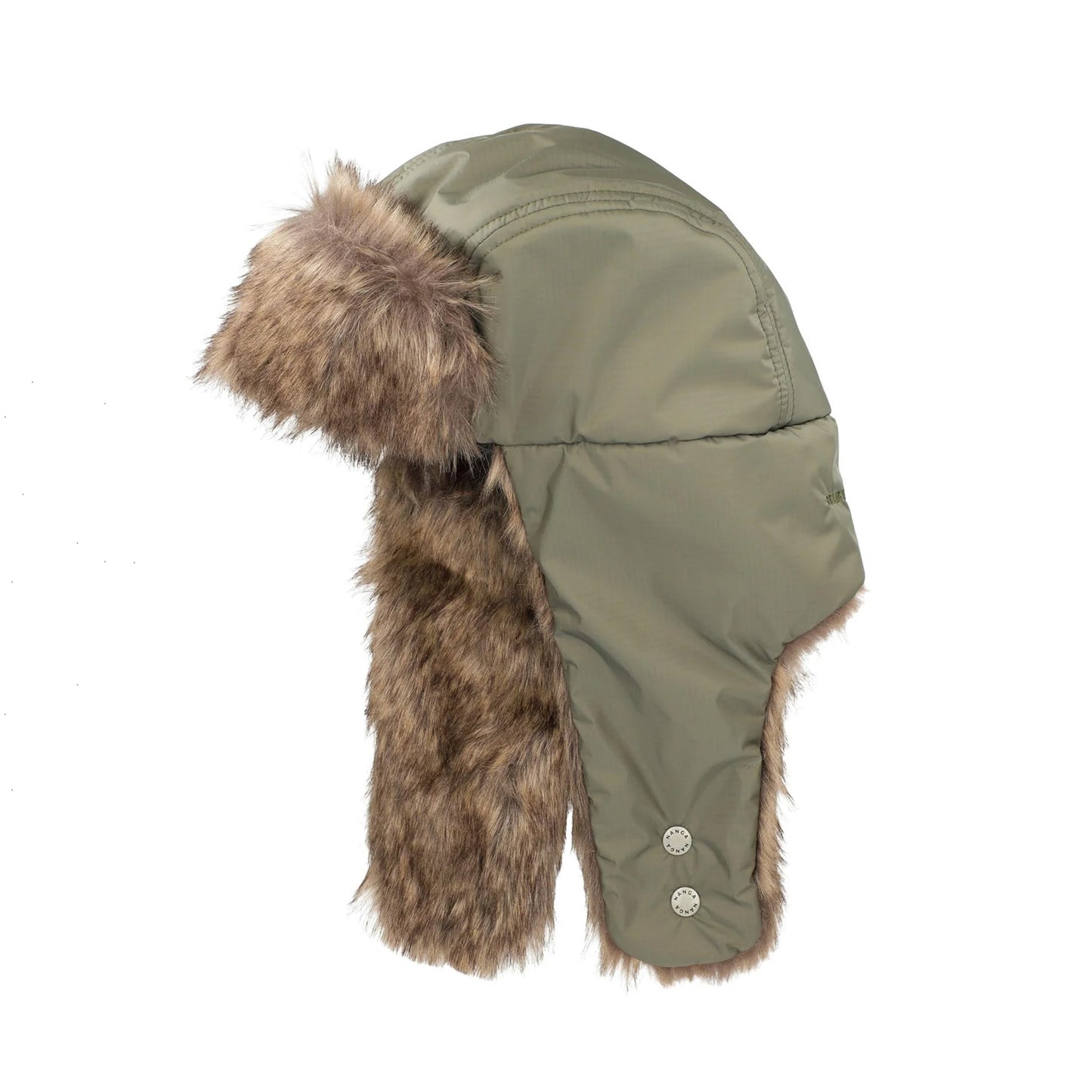 Aurora Tex Fur Flight Cap - OD.Green