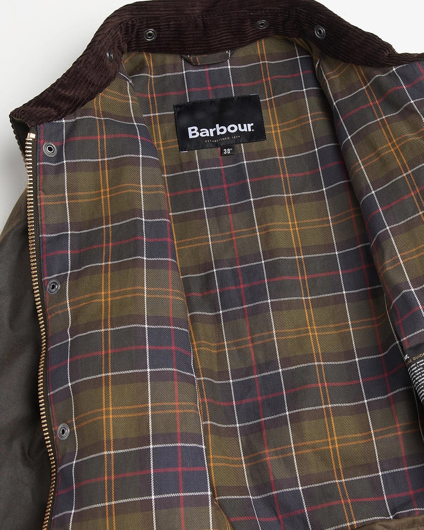 Transport Waxed Jacket - Olive