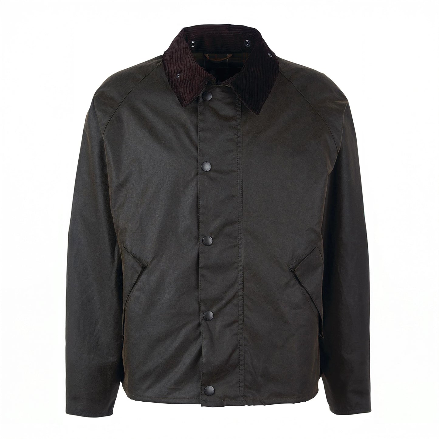 Transport Waxed Jacket - Olive