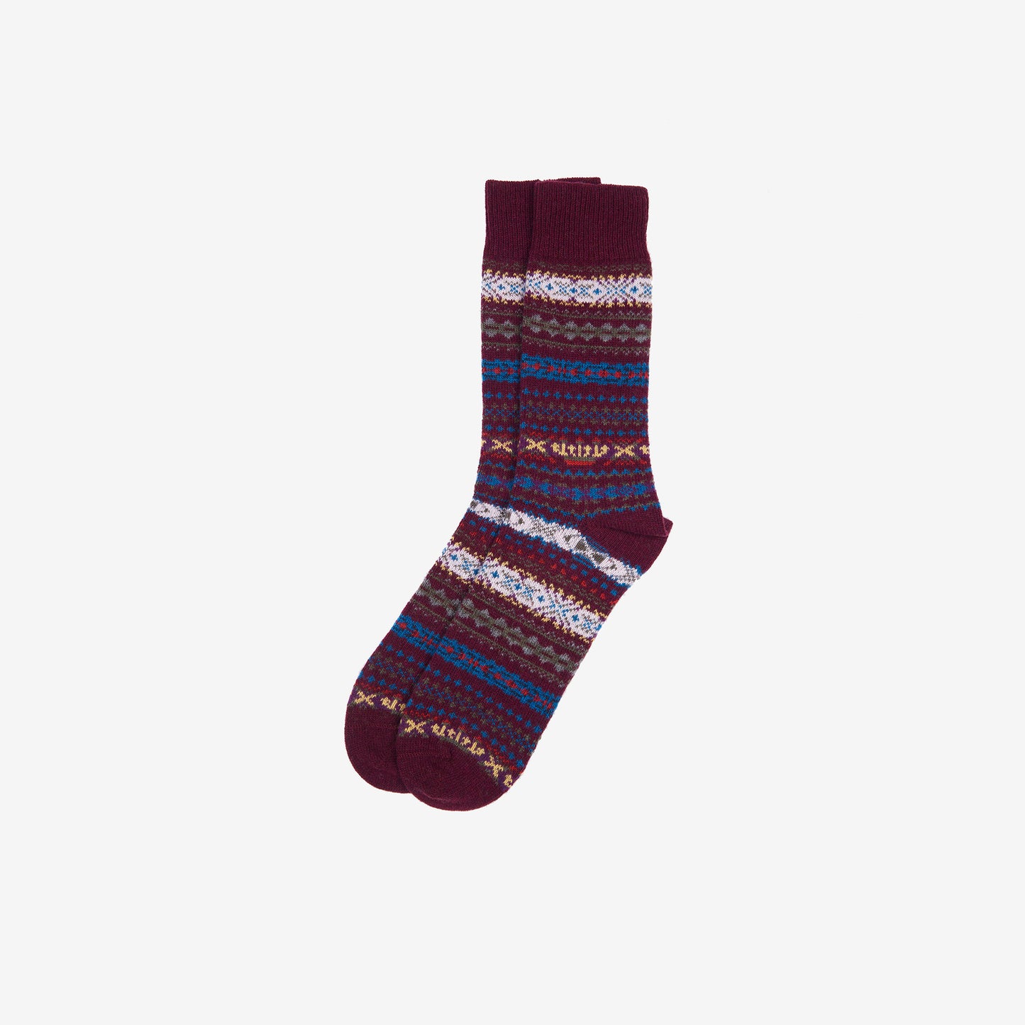 Boyd Socks - Burgundy