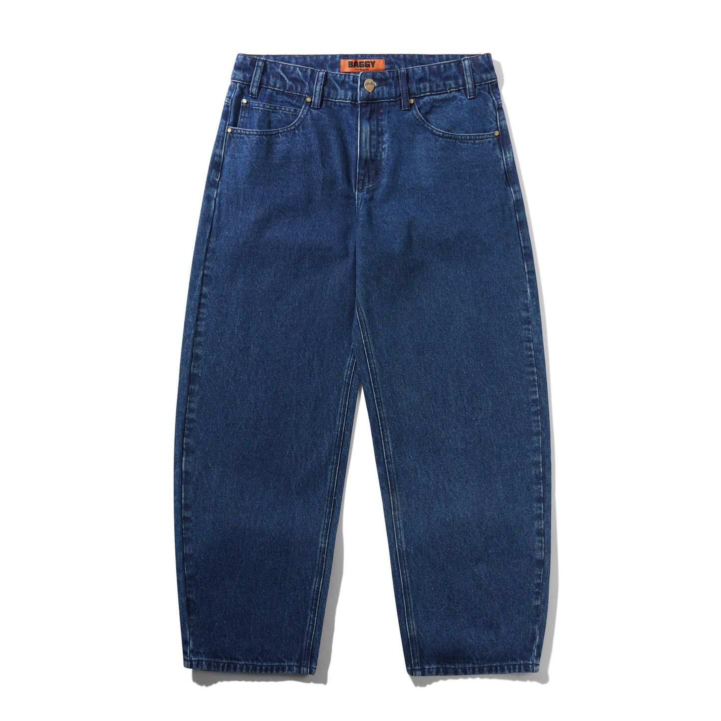 Baggy Denim Jeans - Dark Blue