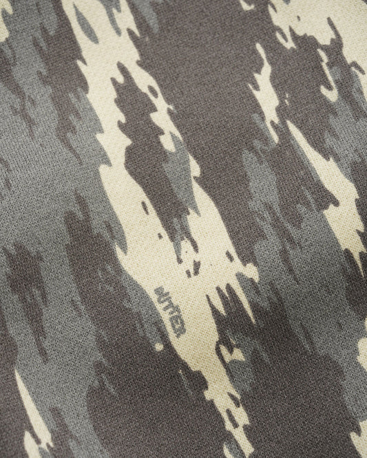 Blotch Zip-Thru Hood - Washed Camo