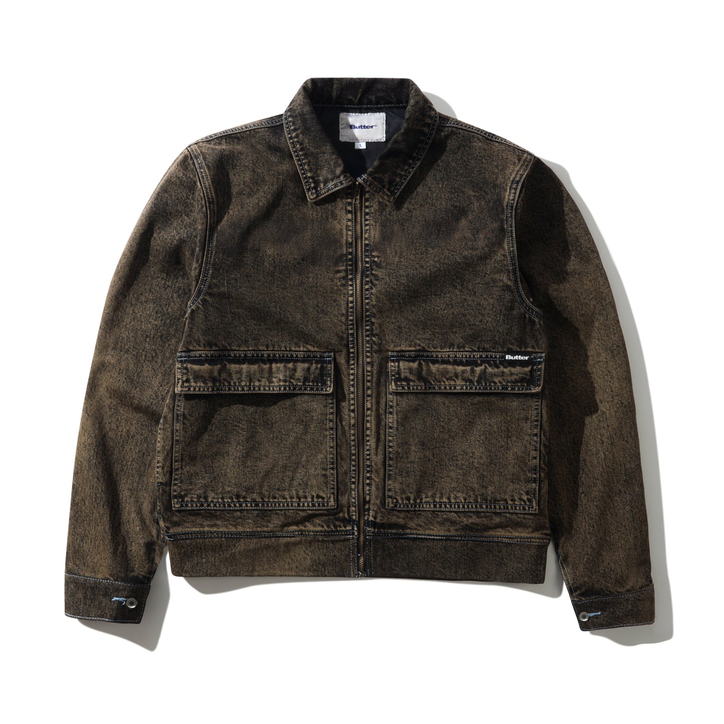 Bronco Denim Jacket - Tinted Brown