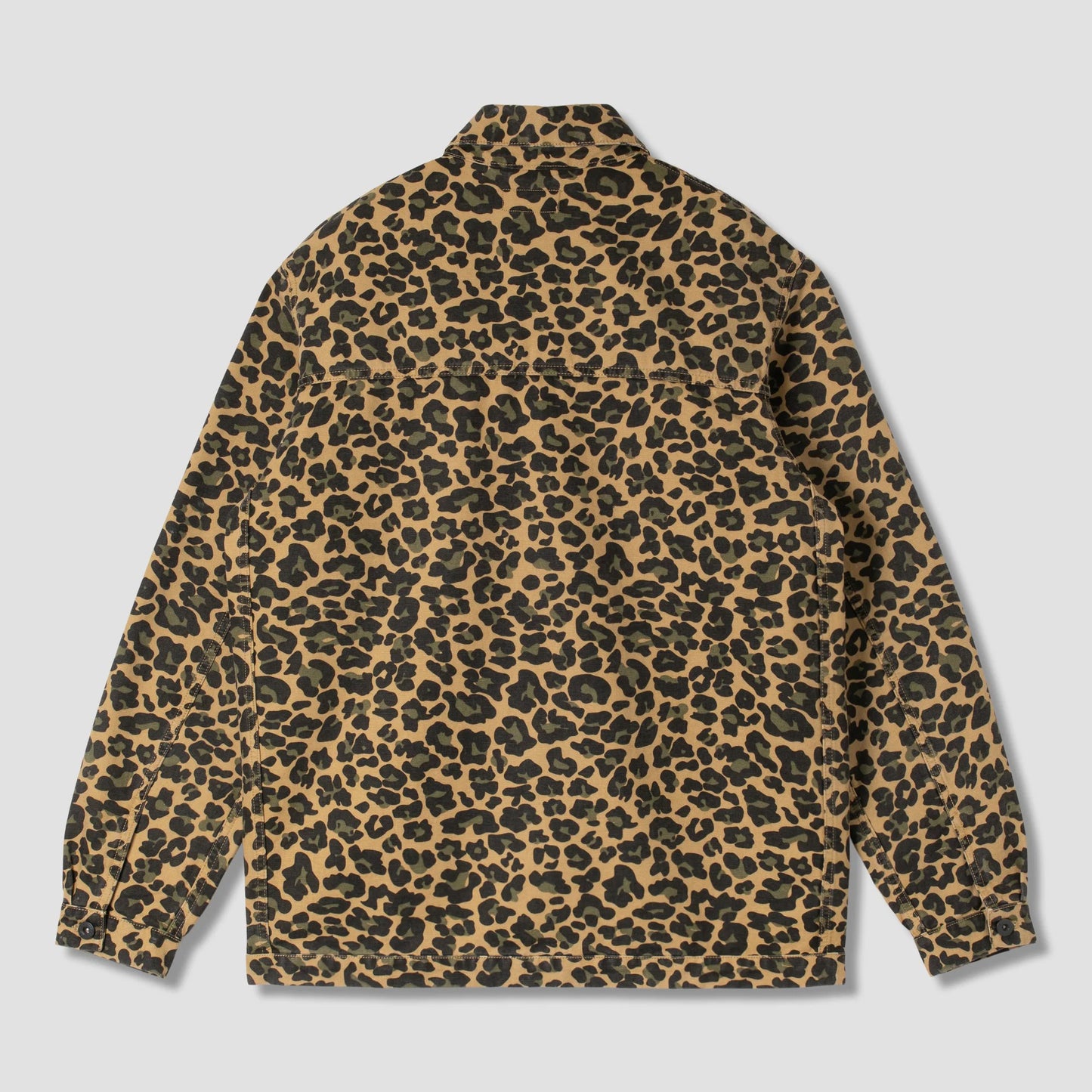 Coverall Jacket - Washed Leopard Camo