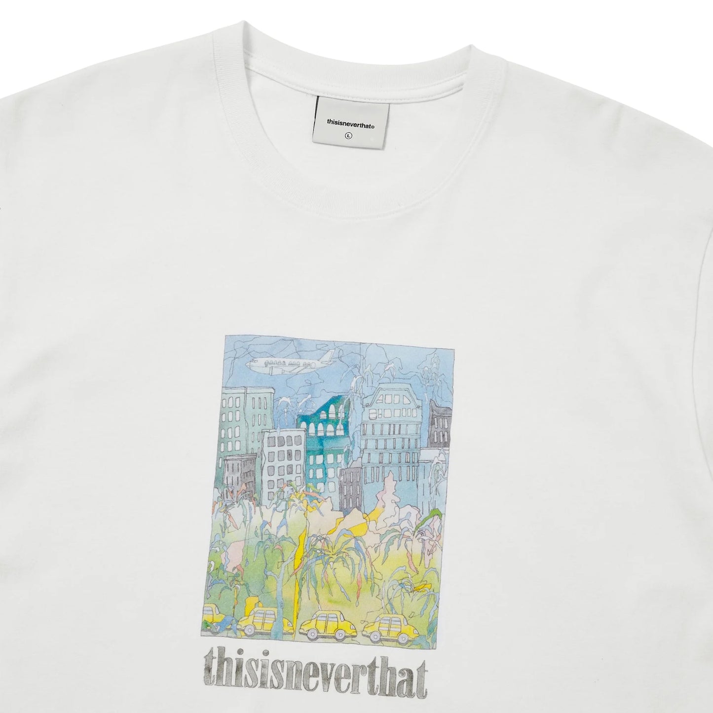 City & Park Tee - White