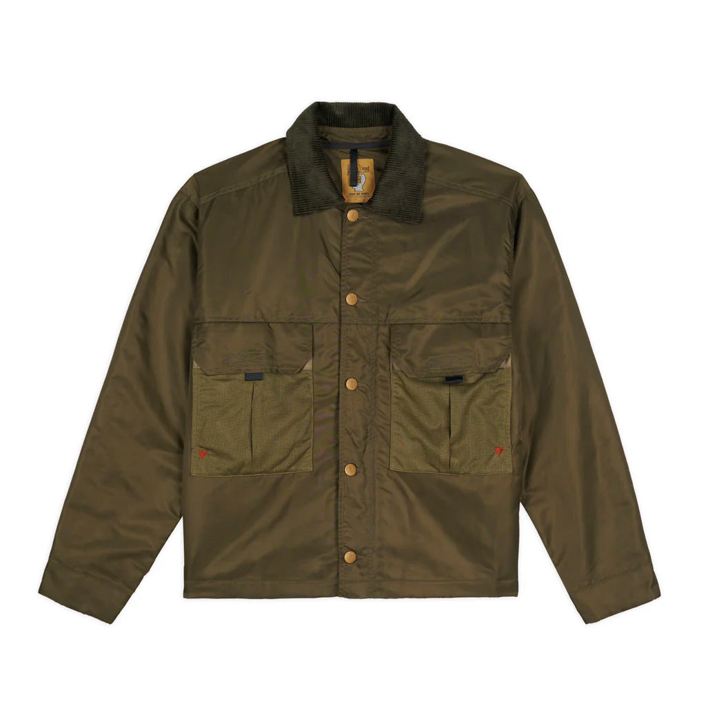 Cropped Chore Jacket -Green