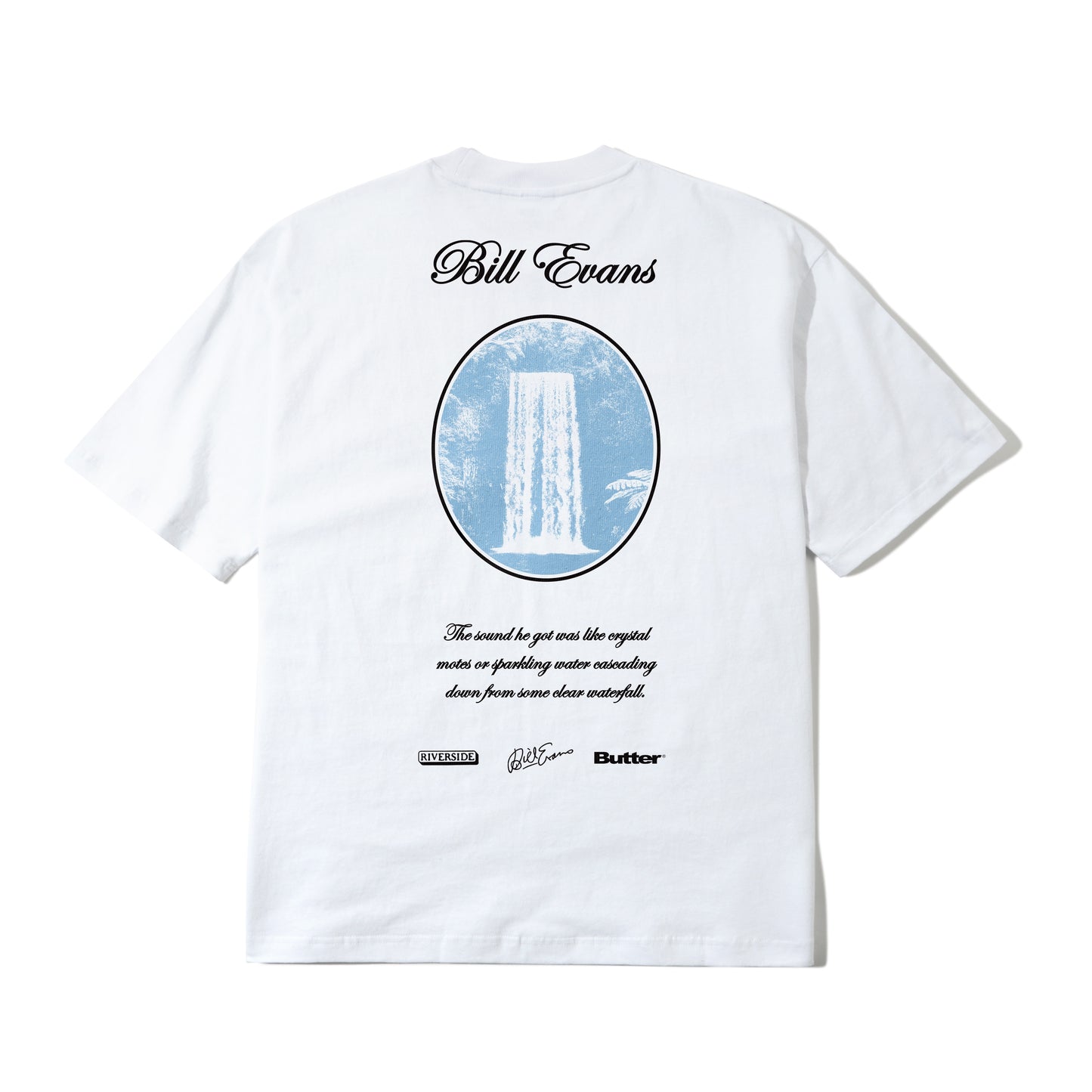 Crystal Notes Tee - White