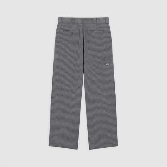 Lima Pinstripe Pant - Charcoal