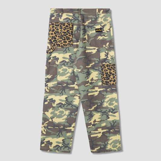 Double Knee Pant - Woodland / Leopard Mix