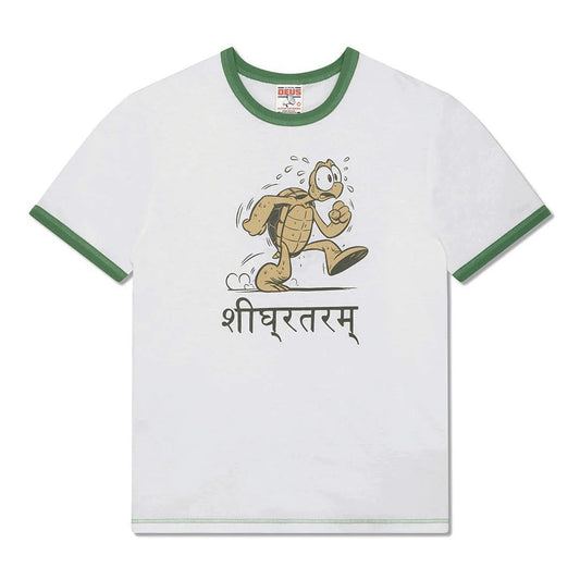 Faster Tee - Dirty White