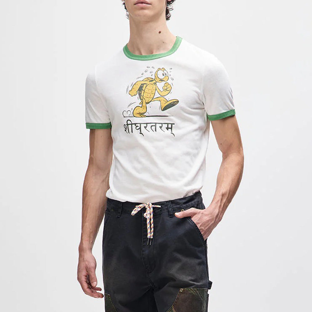 Faster Tee - Dirty White