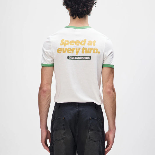 Faster Tee - Dirty White