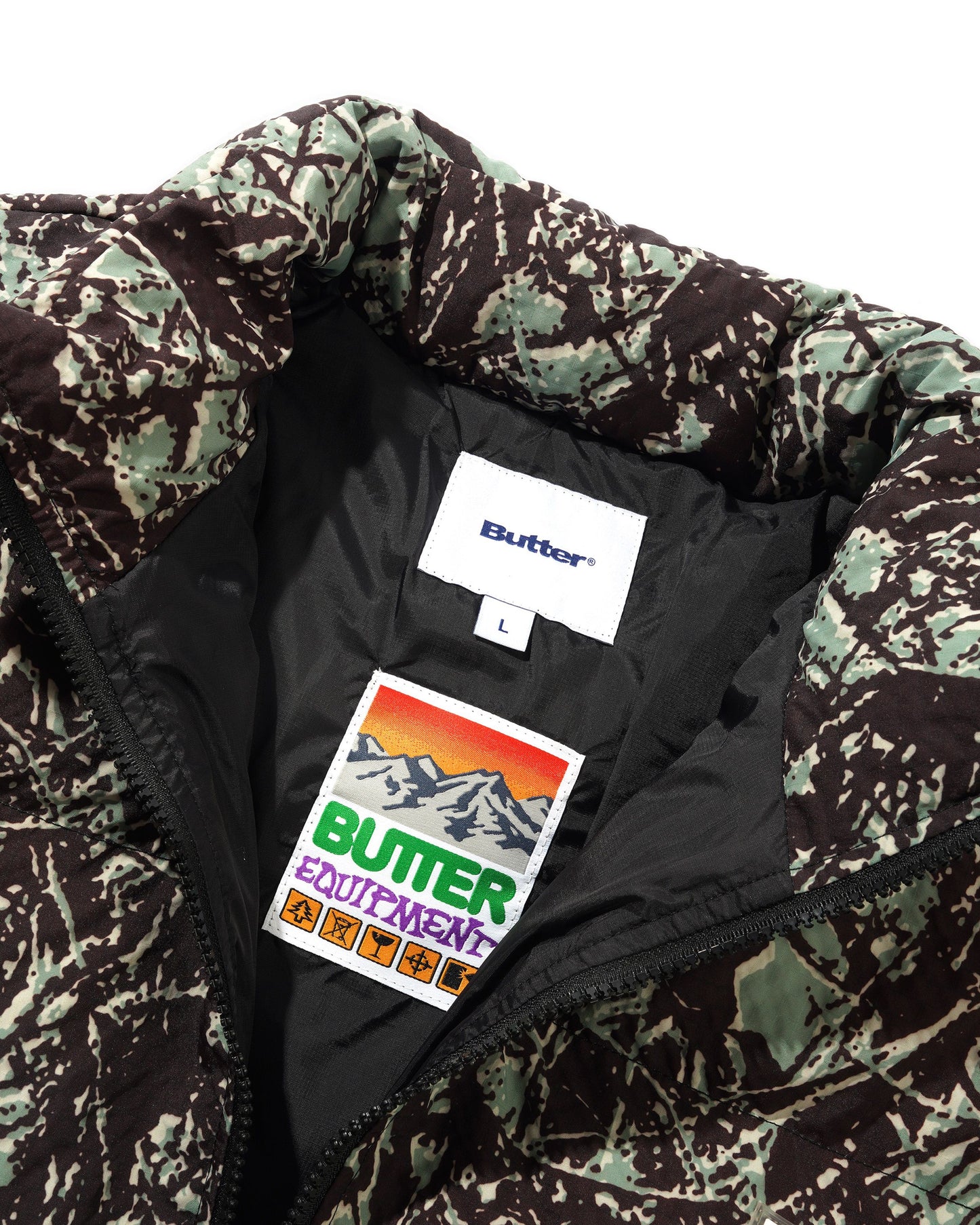 Endure Puffer Jacket - Woods Camo