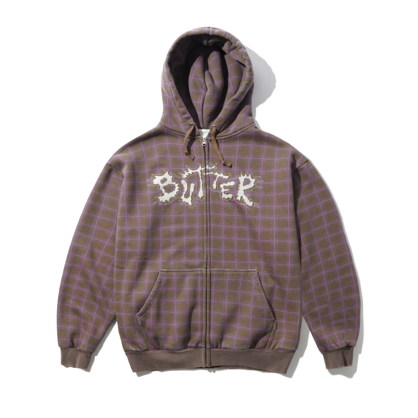 Eruption Zip-thru Hood - Plaid