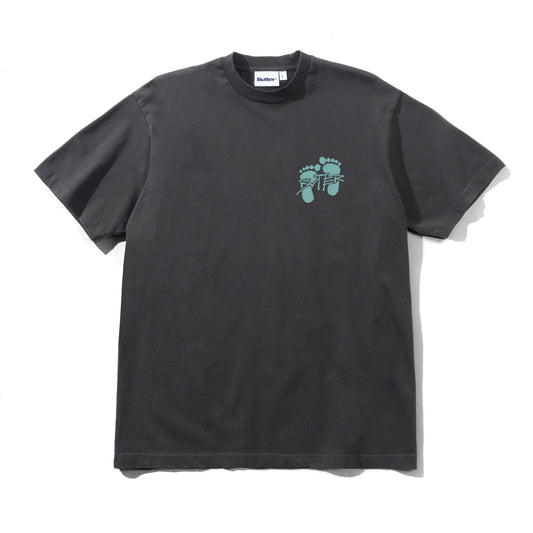 Footprints Tee - Black