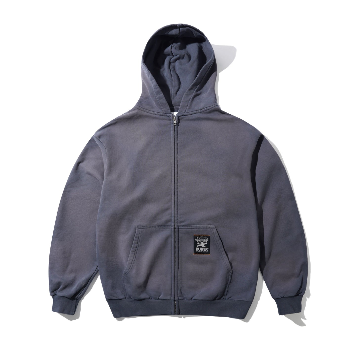 Garage Zip-Thru Hood - Faded Navy