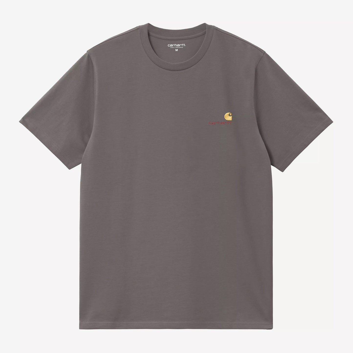S/S American Script T-Shirt - Porphyry