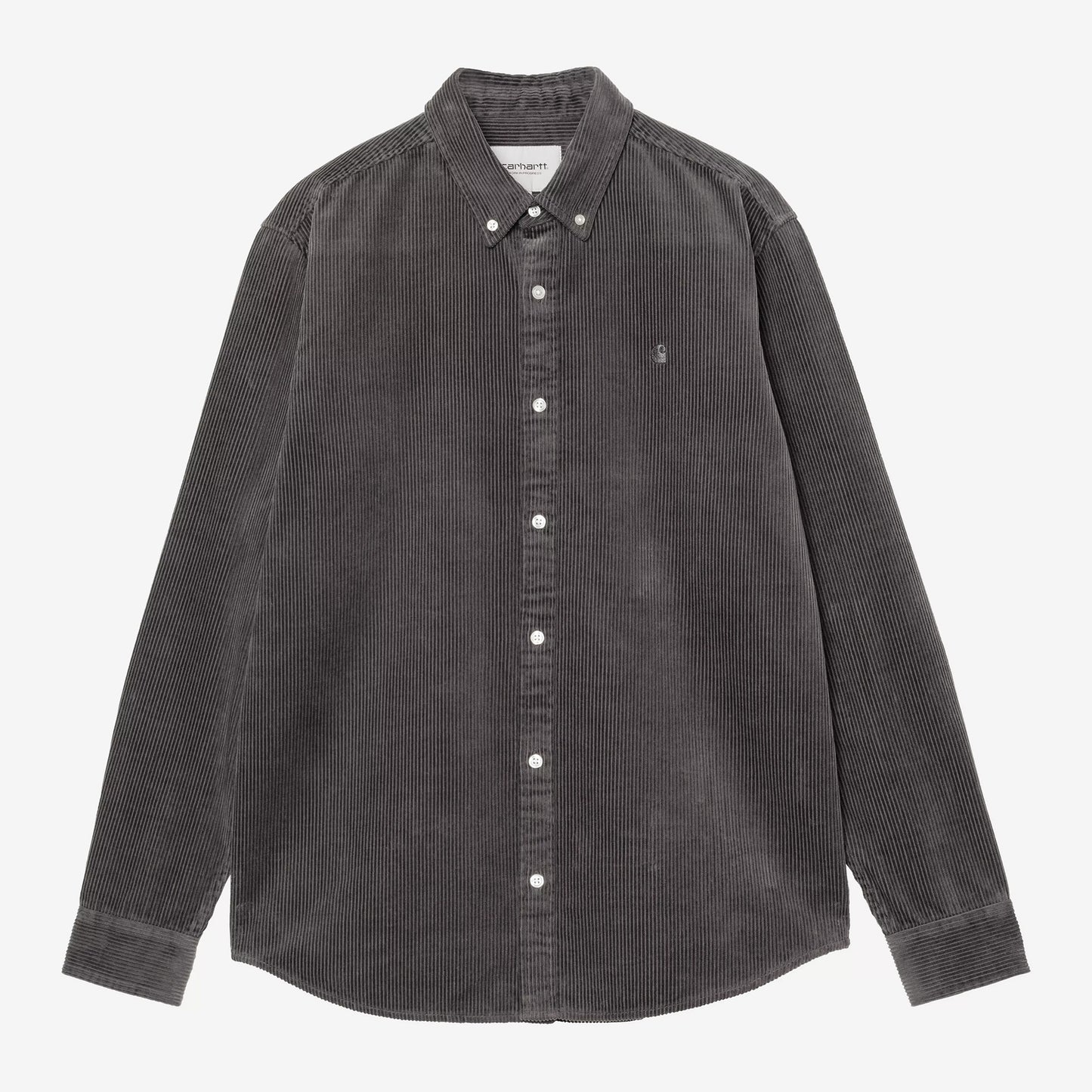 L/S Madison Cord Shirt - Graphite