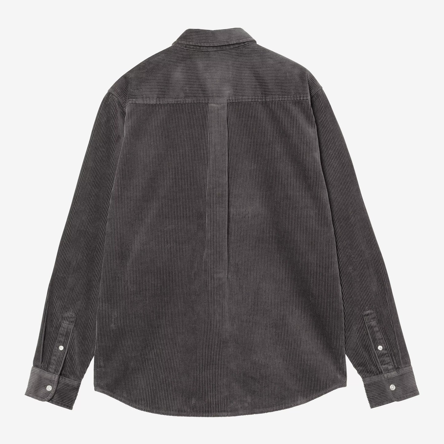 L/S Madison Cord Shirt - Graphite