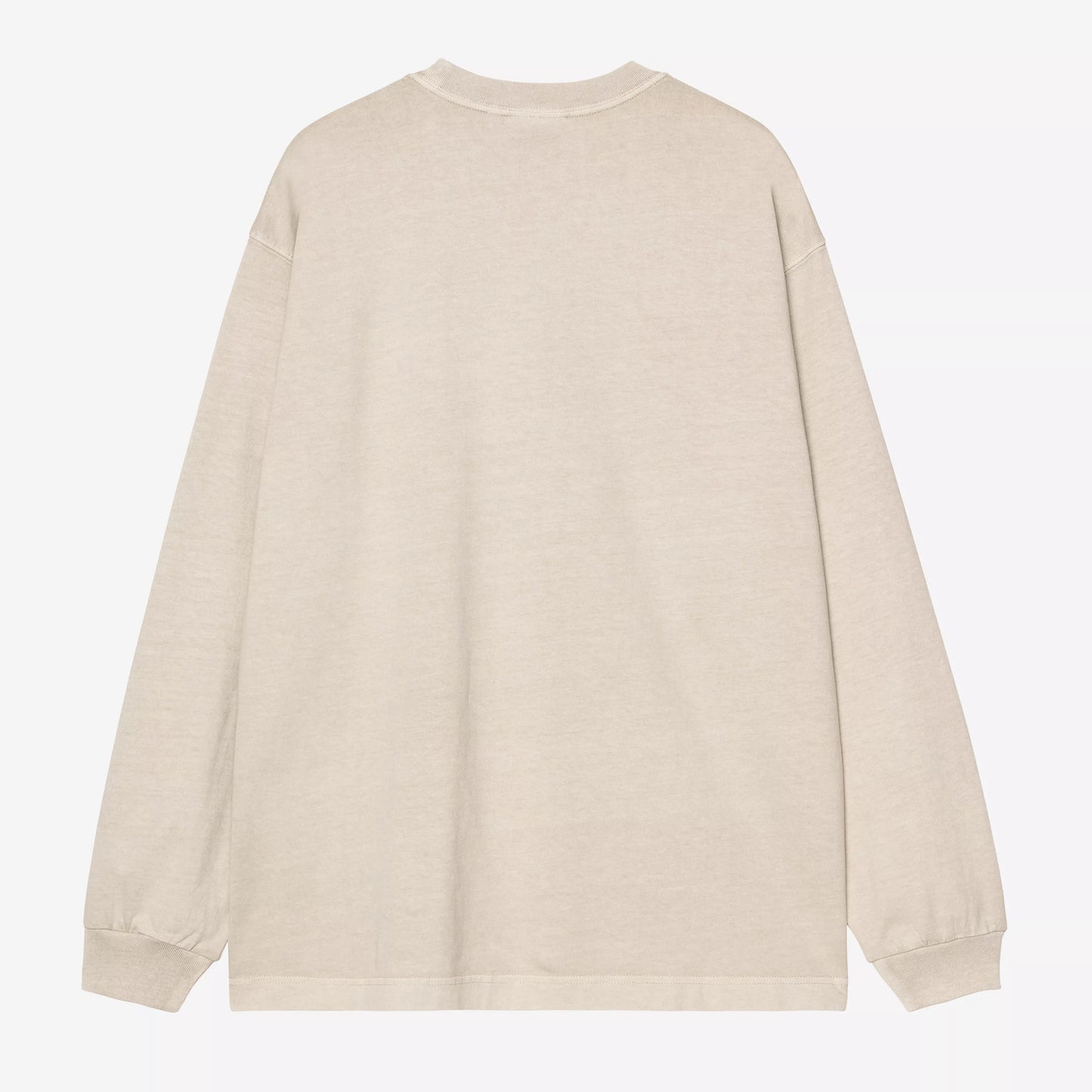L/S Vista Waffle T-Shirt - Fleur De Sel garment dyed