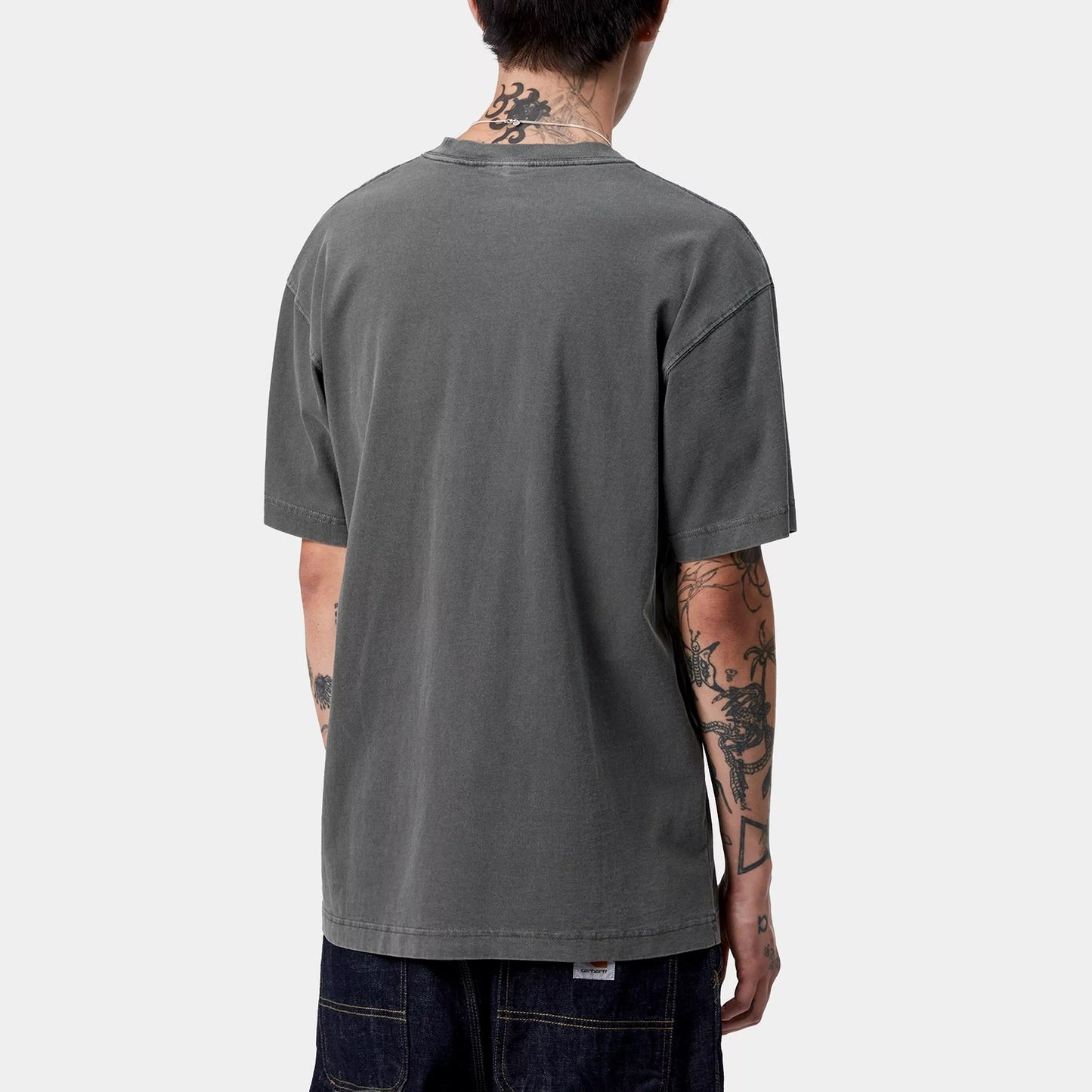 S/S Vista T-Shirt Black (Garment Dyed)