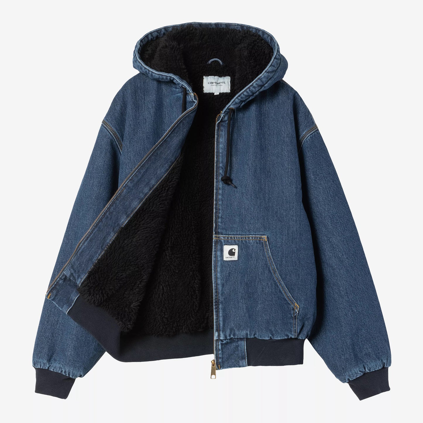 W' OG Active Jacket (Winter) - Blue, Stone Washed