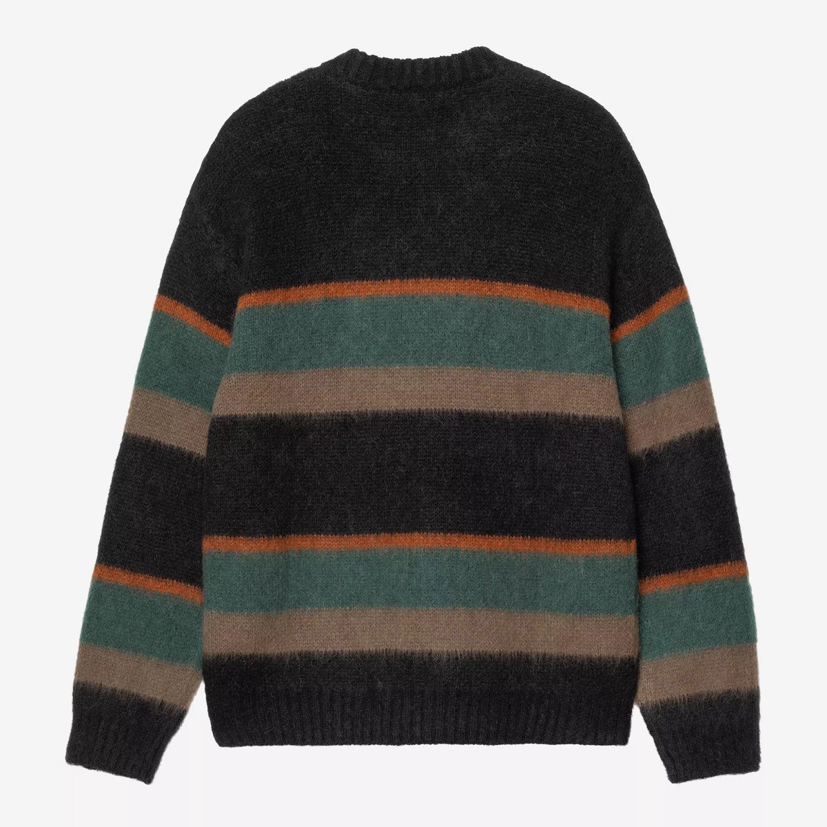 Merton Sweater, Sundling Stripes - Dark Scarab