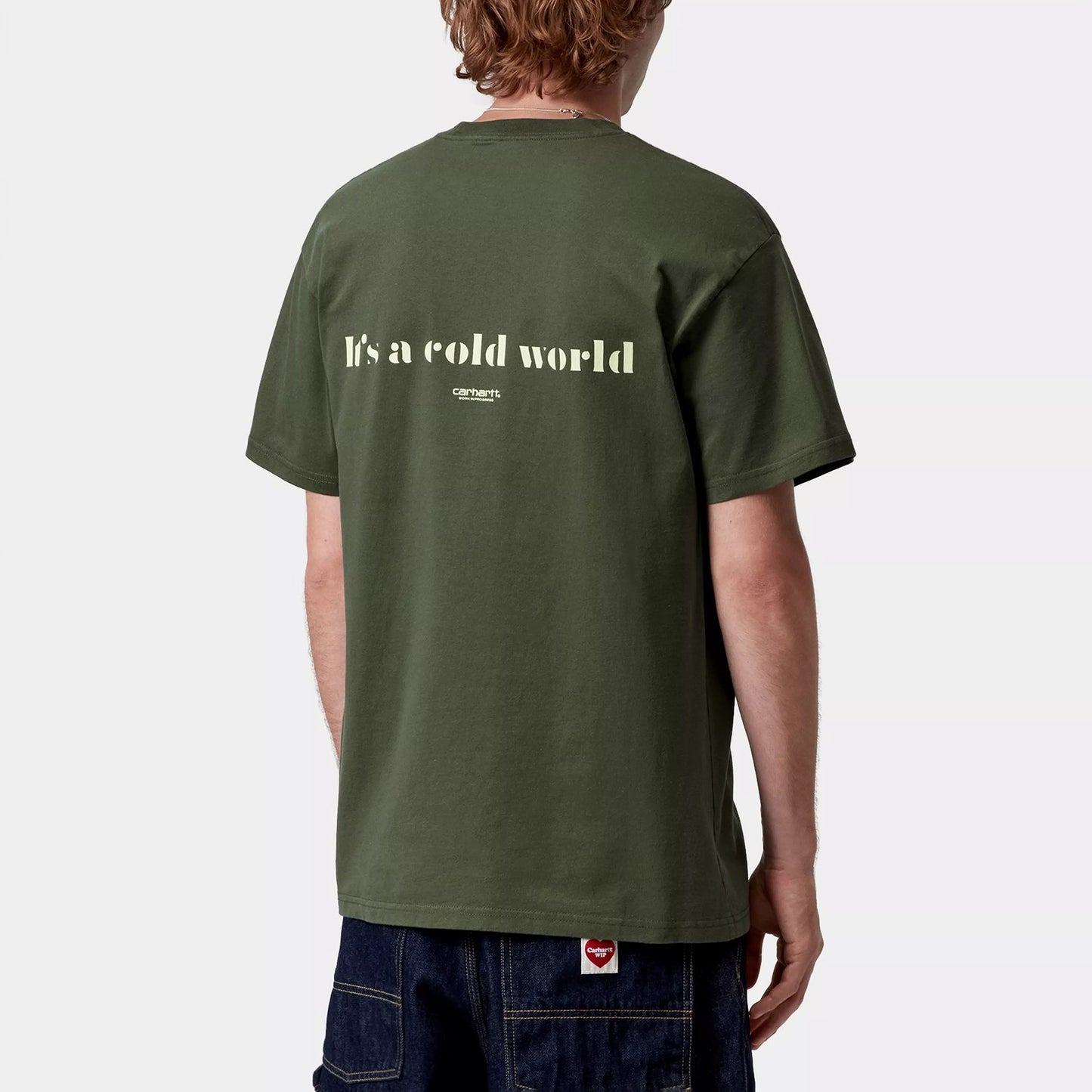 S/S Cold World T-Shirt - Opuntia