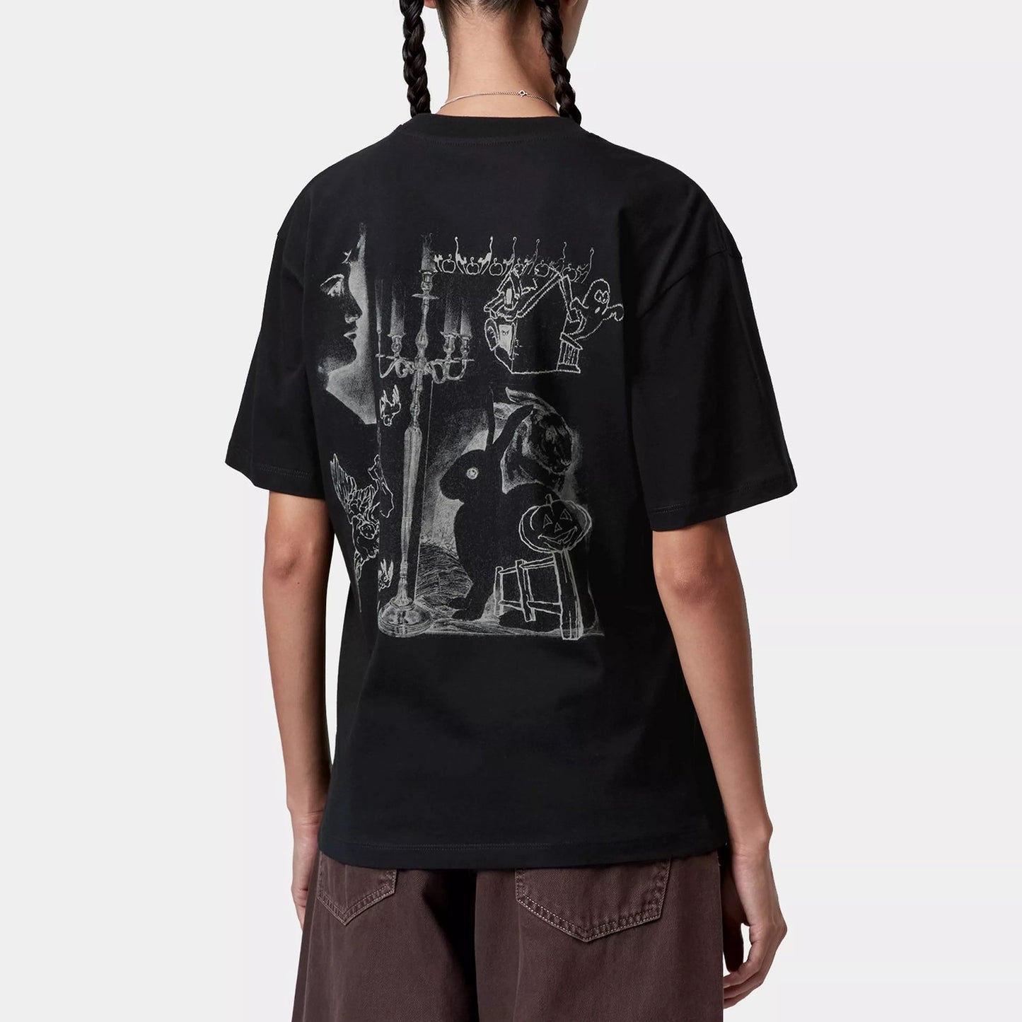 W' S/S Okniceok T-Shirt - Black