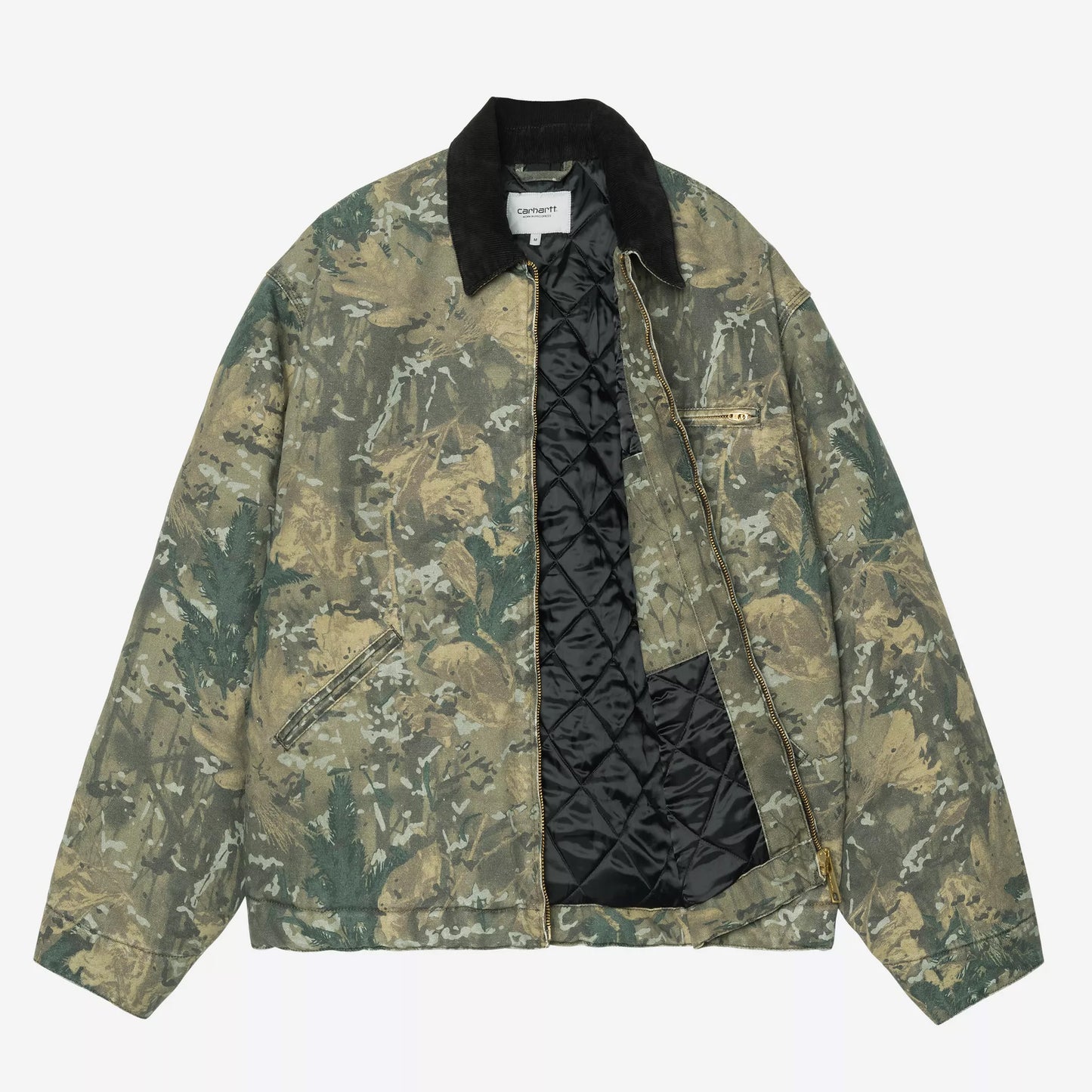 OG Detroit Jacket - Camo Combi, Green / Black, Stone Washed