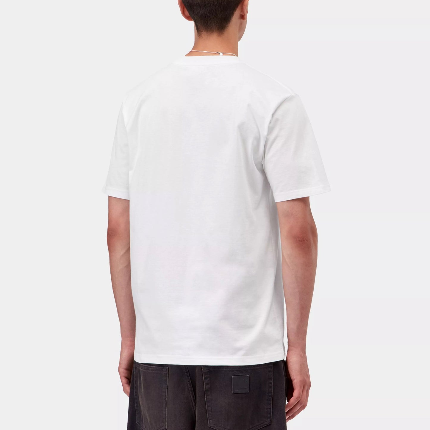 S/S Small Heart T-Shirt - White/Red