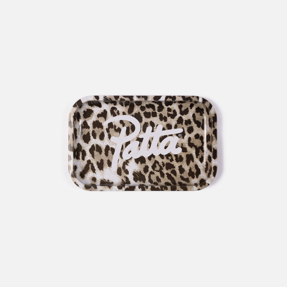 Leopard Print Rolling Tray - Multi