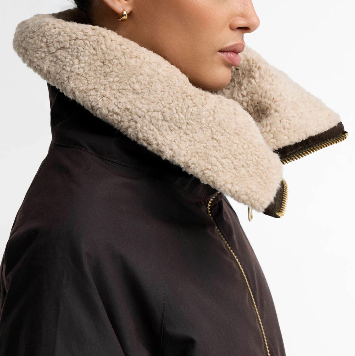 Women's Mary Waxed Jacket - Rustic/Shadow Classic