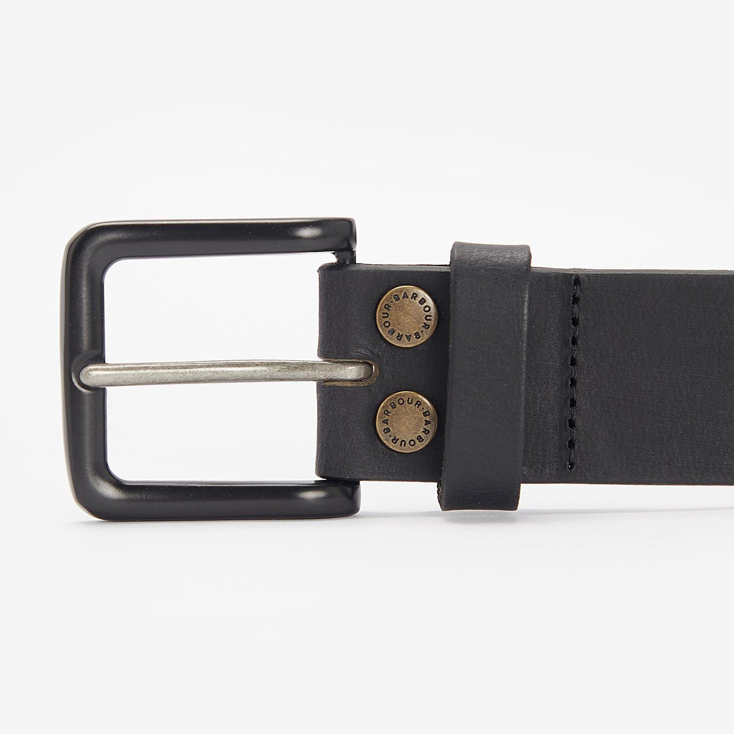Double Rivet Belt - Black