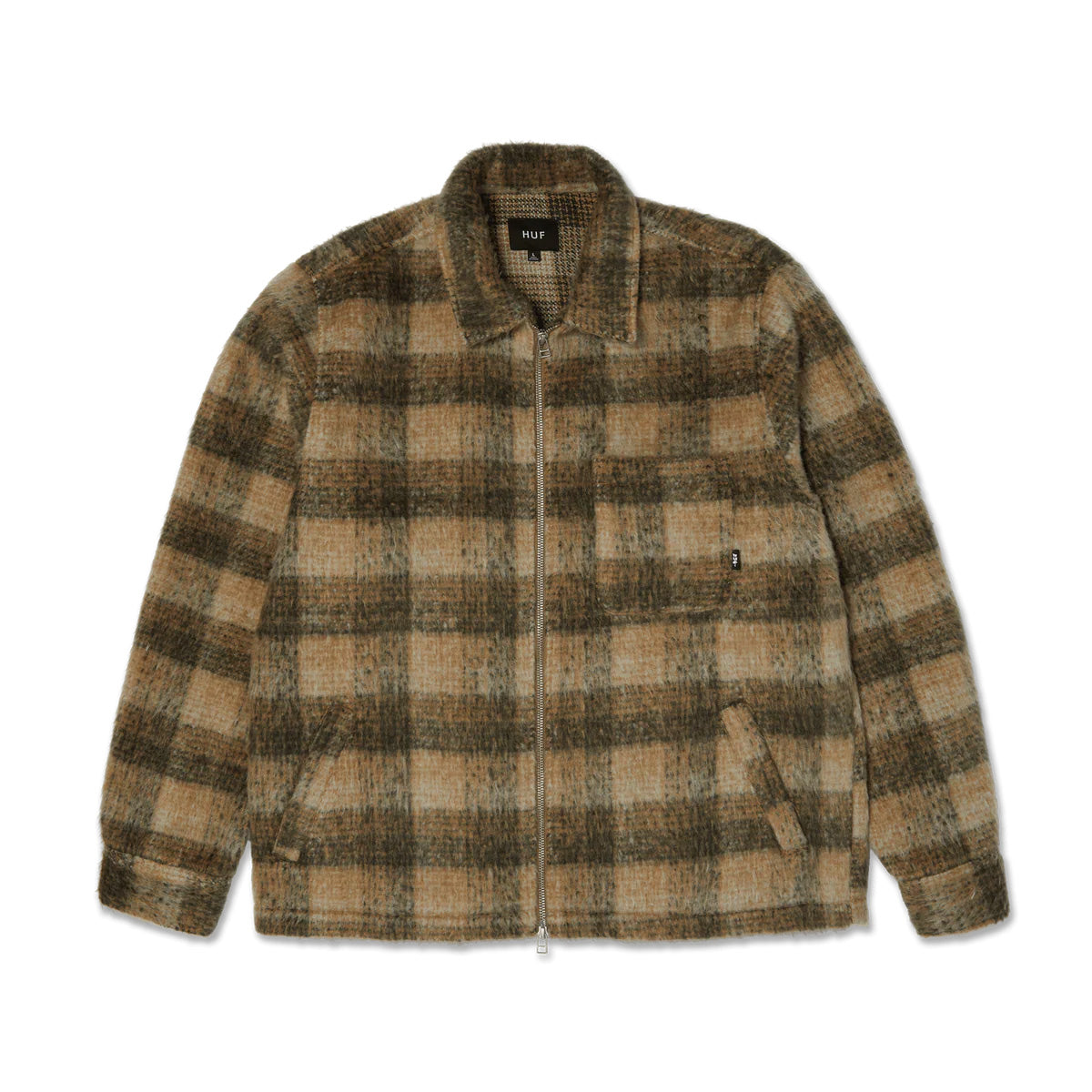 Megablast Plaid Jacket - Desert