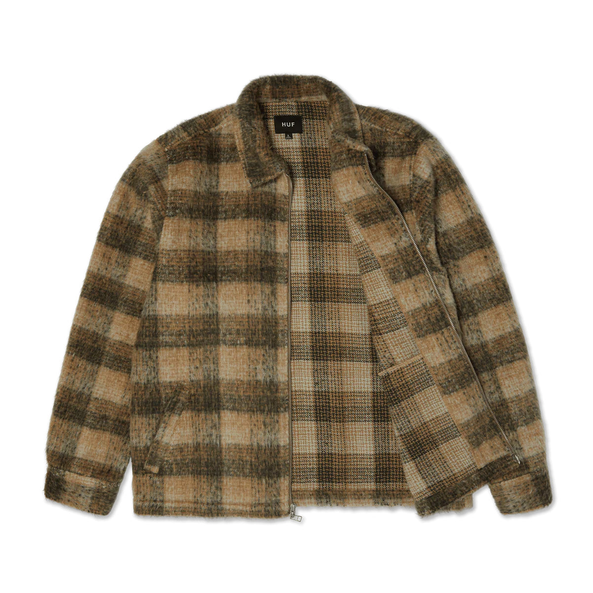 Megablast Plaid Jacket - Desert