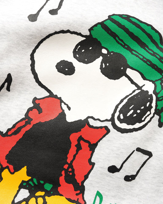 Peanuts Music Crewneck - Ash