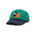 Peanuts Music Snapback Cap - Washed Kelly Green / Navy
