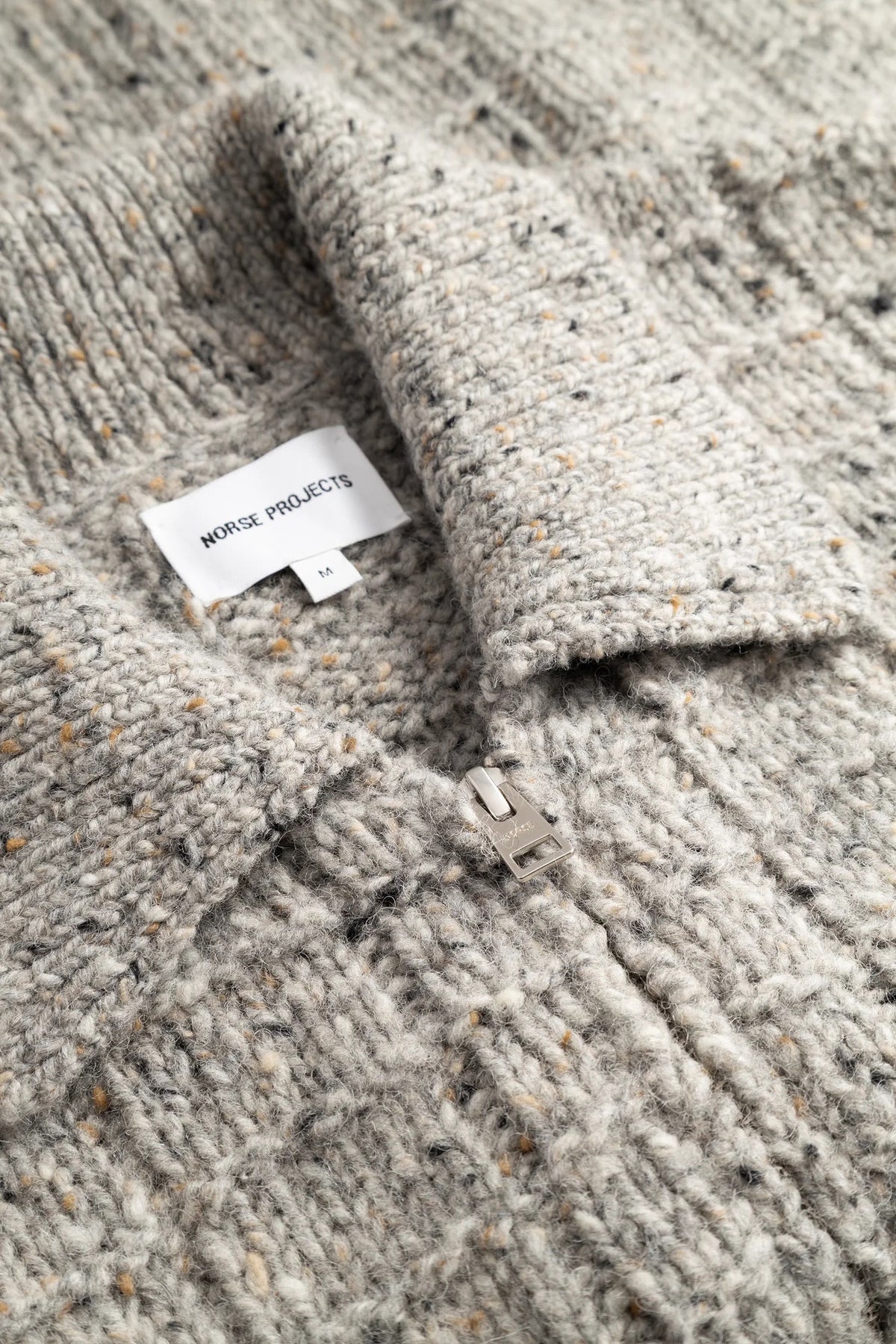 Aldrup Donegal Square Jacket - Light Grey Melange